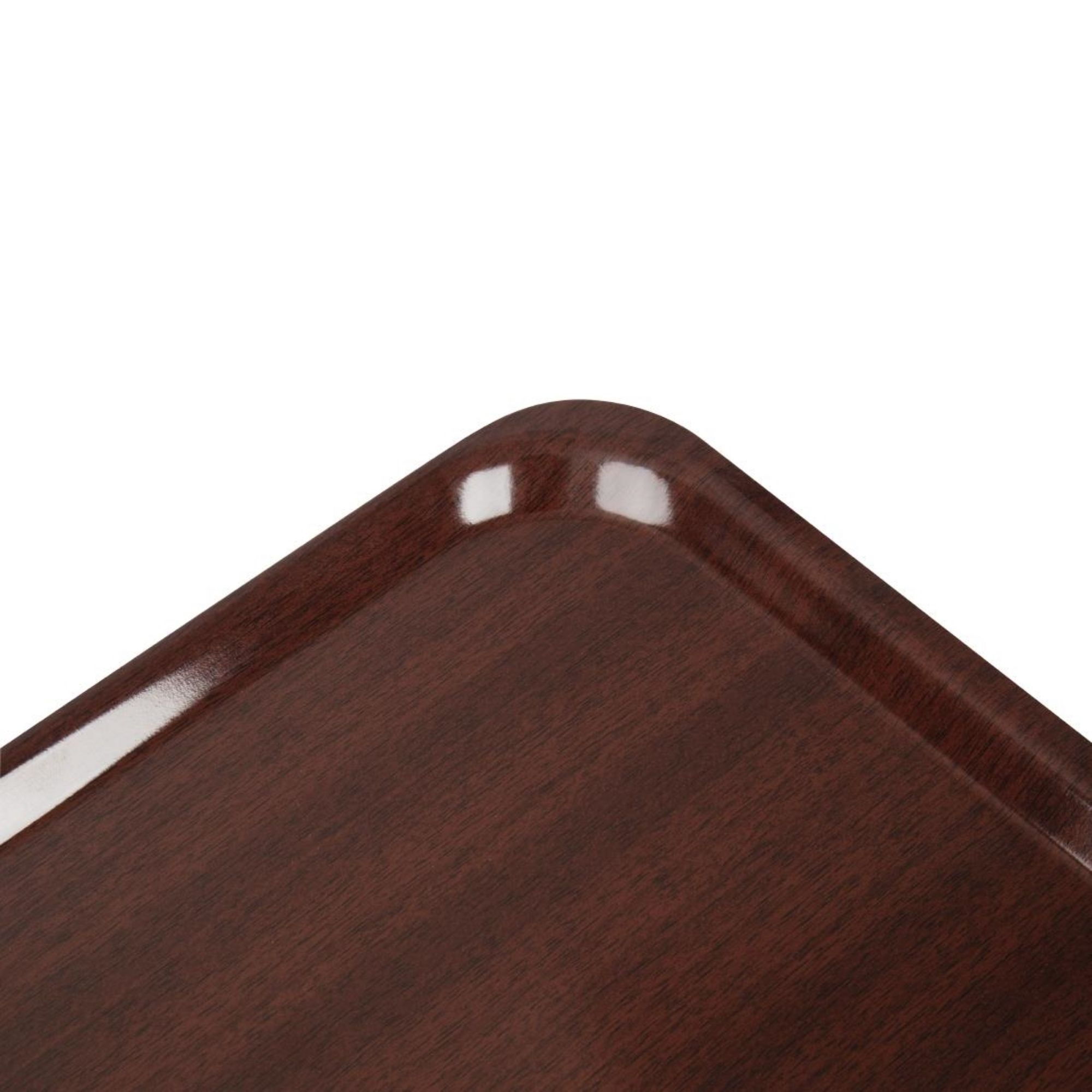 Picture of Cambro Capri Laminate Canteen Tray Mahogany 460mm