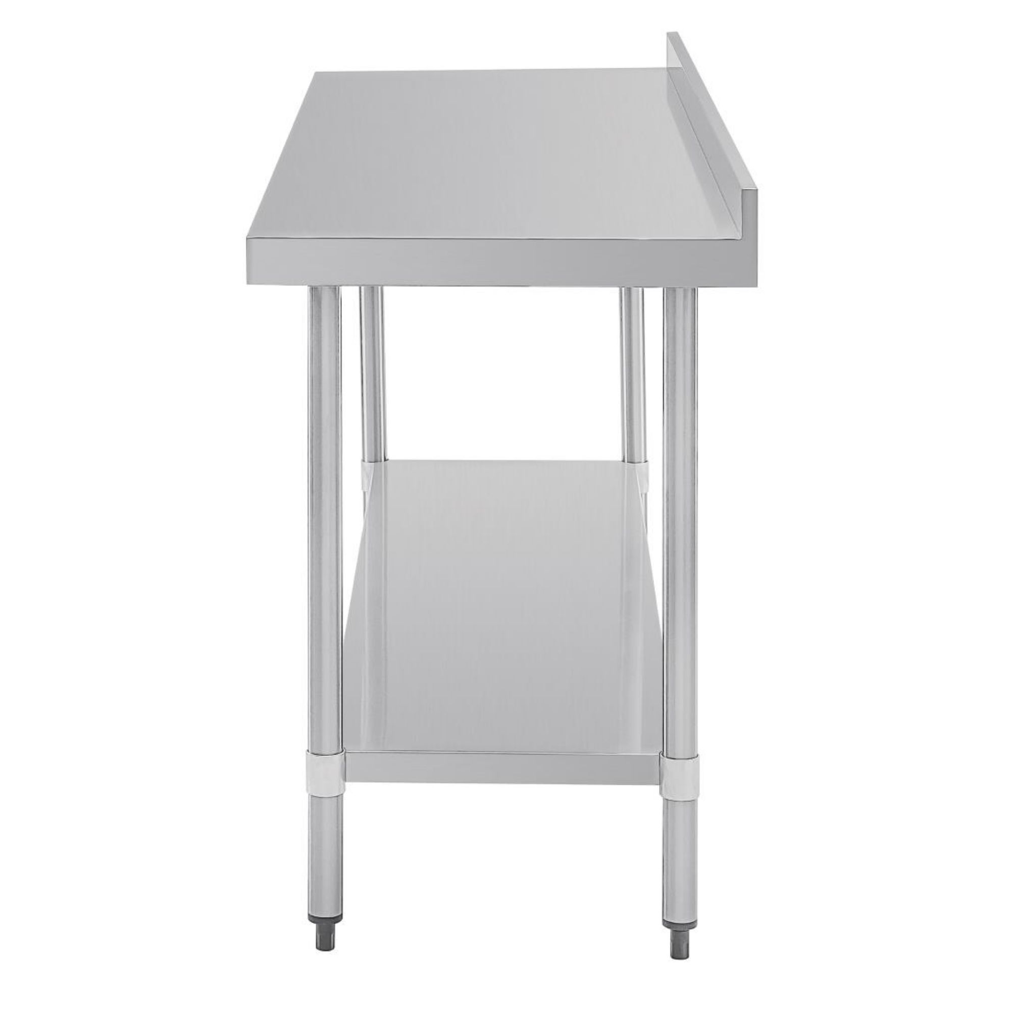 Picture of Vogue Stainless Steel Prep Table with Upstand 1800mm