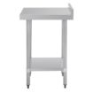 Picture of Vogue Stainless Steel Prep Table with Upstand 600mm