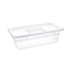 Picture of Vogue Polycarbonate 1/3 Gastronorm Container 100mm Clear