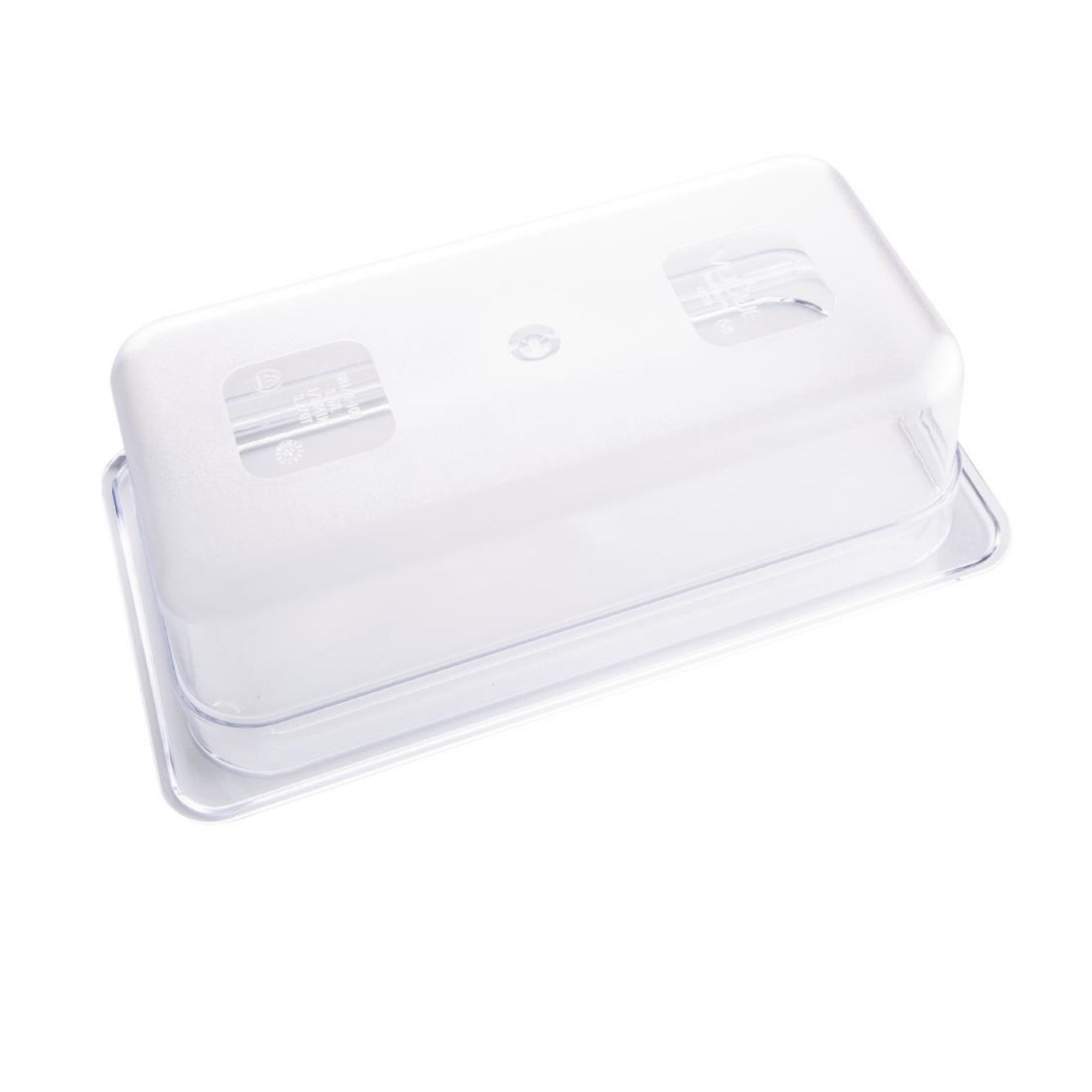 Picture of Vogue Polycarbonate 1/3 Gastronorm Container 100mm Clear