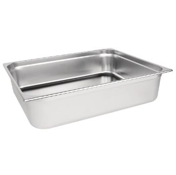 Picture of Vogue Stainless Steel 2/1 Gastronorm Tray 150mm