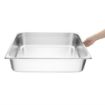 Picture of Vogue Stainless Steel 2/1 Gastronorm Tray 150mm