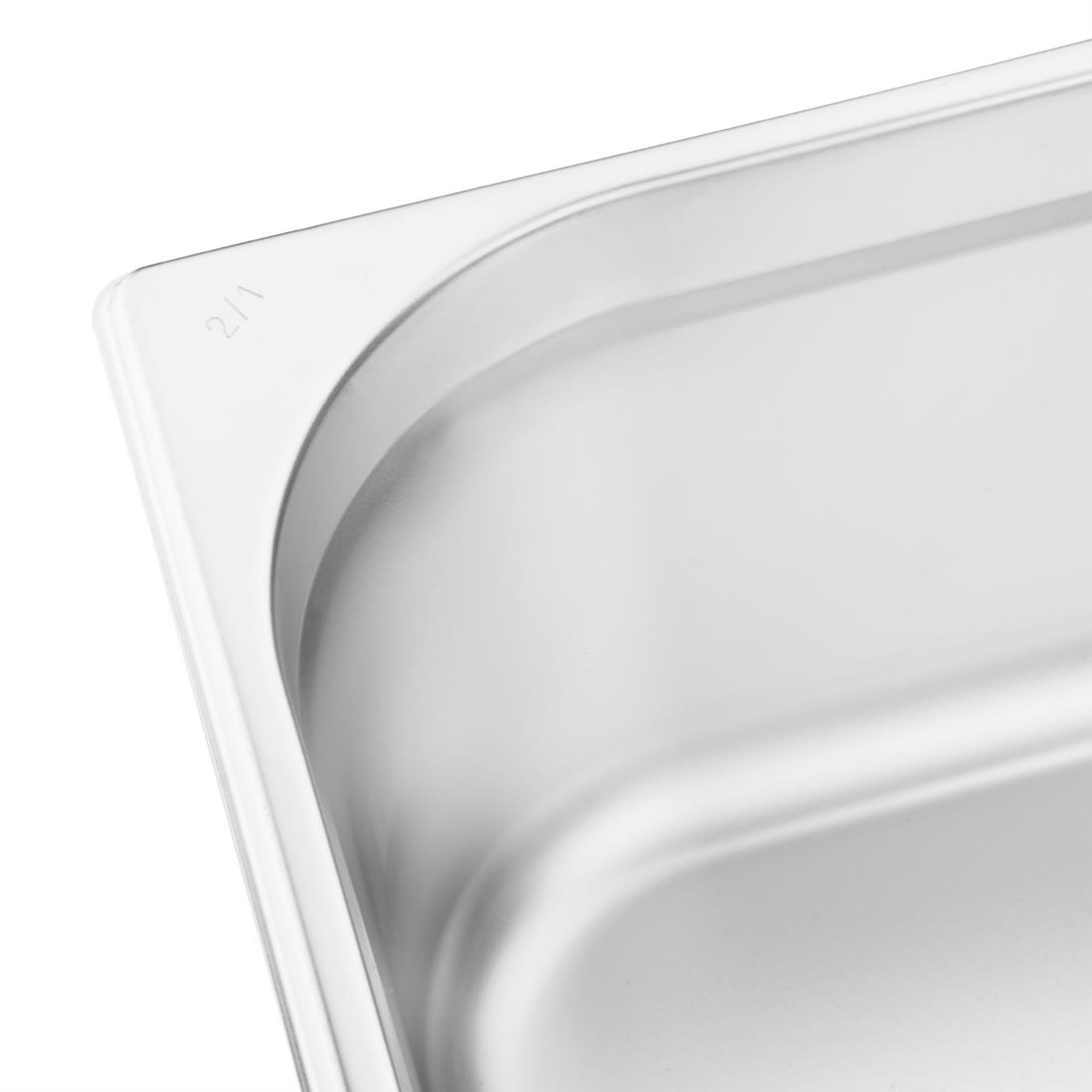 Picture of Vogue Stainless Steel 2/1 Gastronorm Tray 150mm