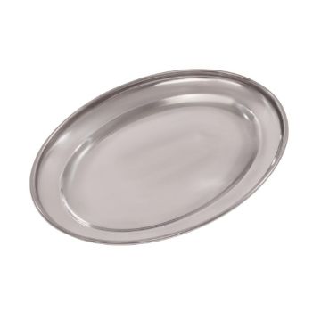 Picture of Olympia Stainless Steel Oval Serving Tray 200mm