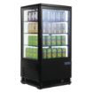 Picture of Polar C-Series Energy Efficient  Display Fridge Black 68Ltr