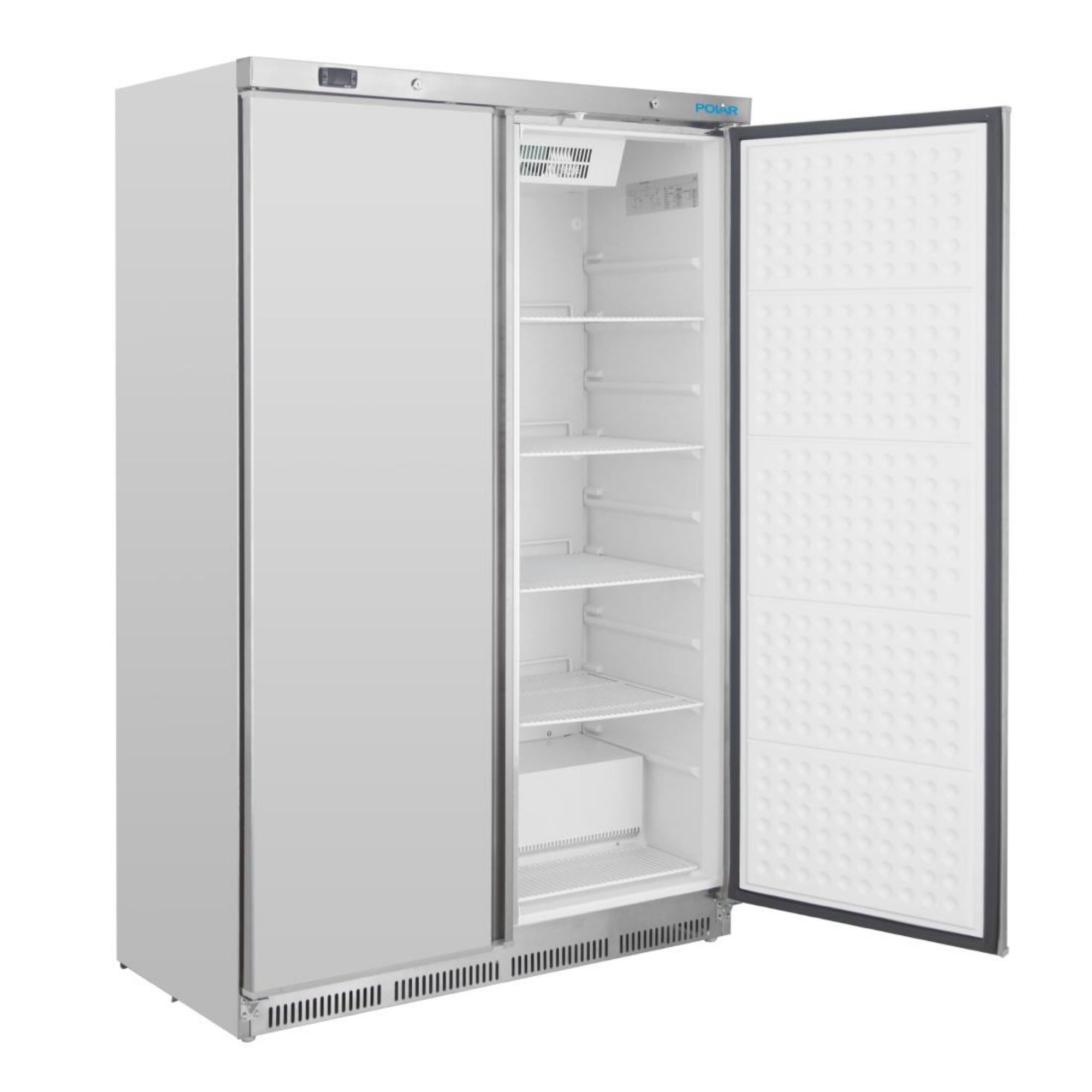 Picture of Polar C-Series Double Door Fridge Stainless Steel