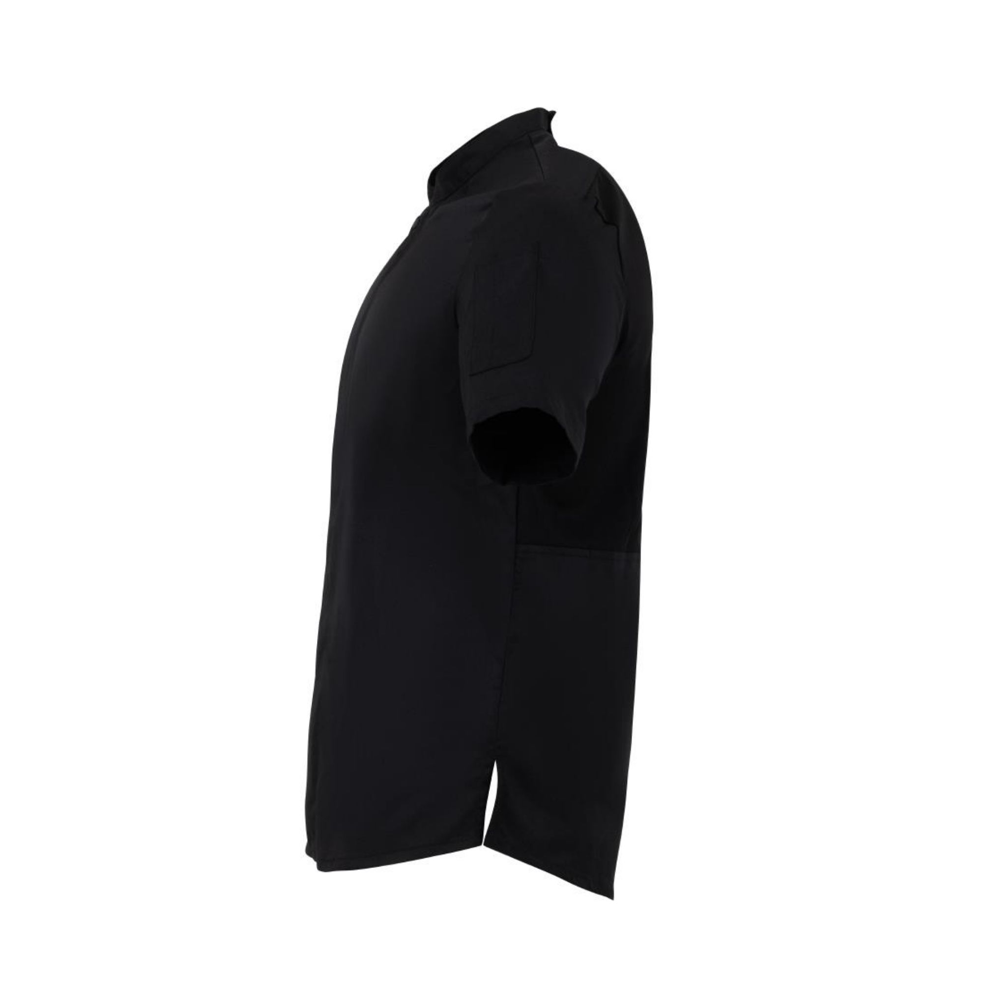 Picture of Southside Harlem Short Sleeve Chef Jacket Black Size L