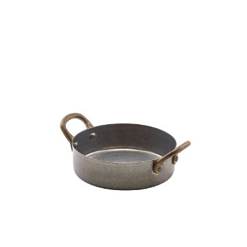 Picture of GenWare Vintage Steel Mini Casserole Dish 12.25 x 3.5cm - Pack of 6