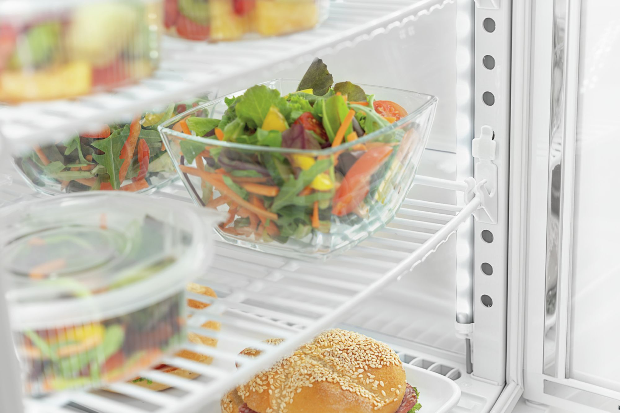 Picture of Bartscher Mini cooler 98L2T white