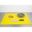 Picture of Hygiplas Low Density Yellow Chopping Board Large 600x450x10mm