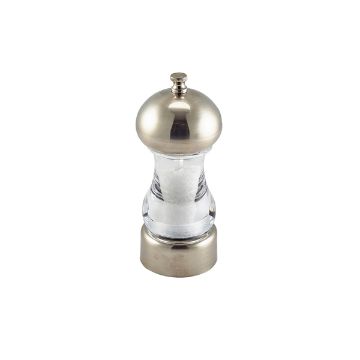 Picture of GenWare Chrome Top Salt/ Pepper Grinder 14cm - Pack of 6