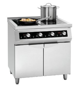 Picture of Bartscher 4-Hob Induction Stove GU