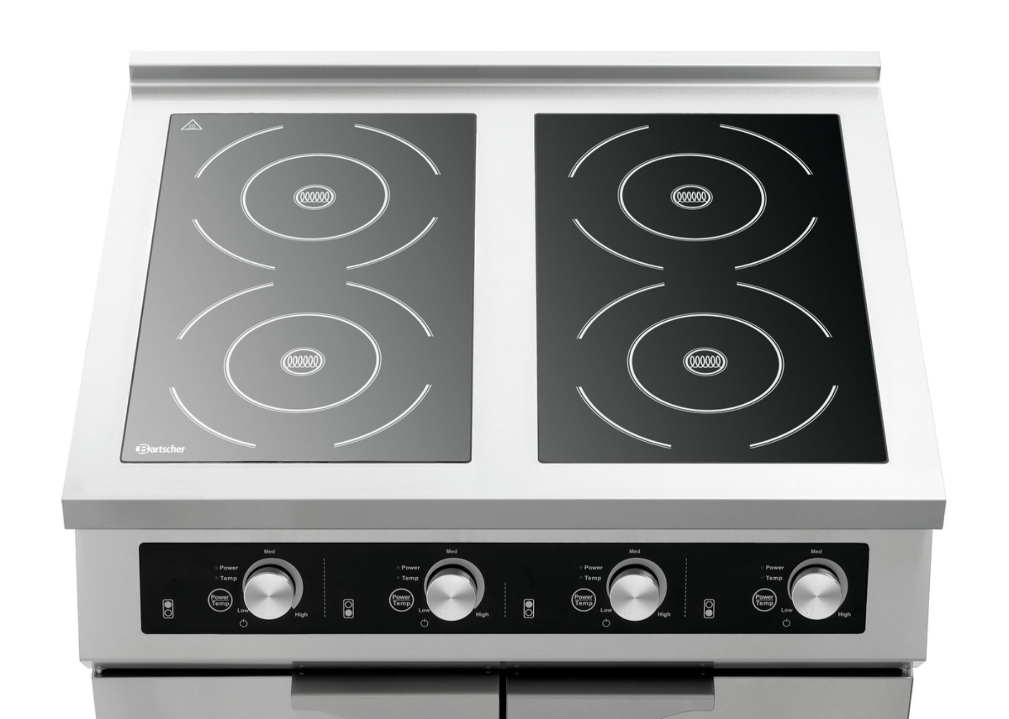 Picture of Bartscher 4-Hob Induction Stove GU