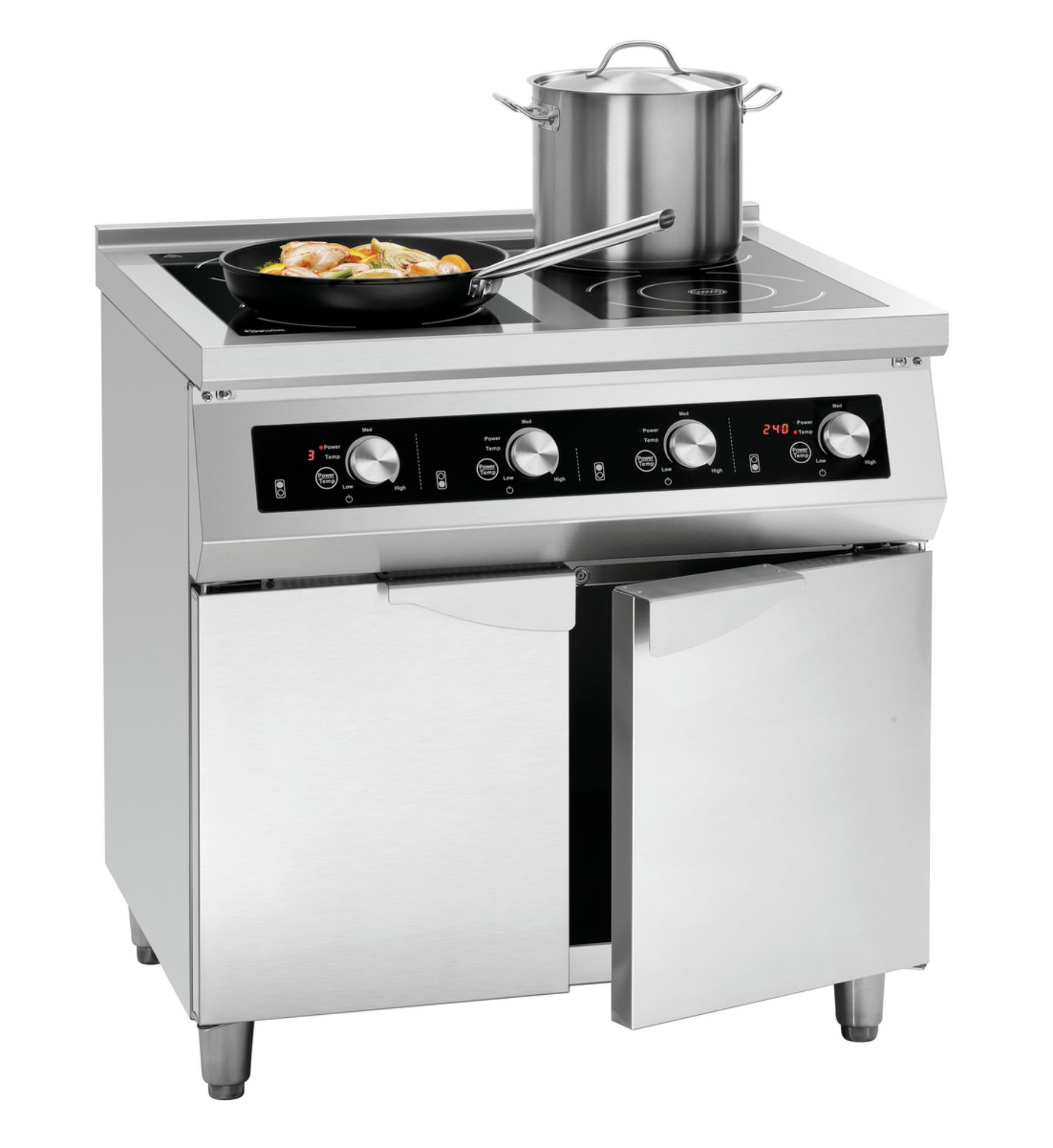 Picture of Bartscher 4-Hob Induction Stove GU