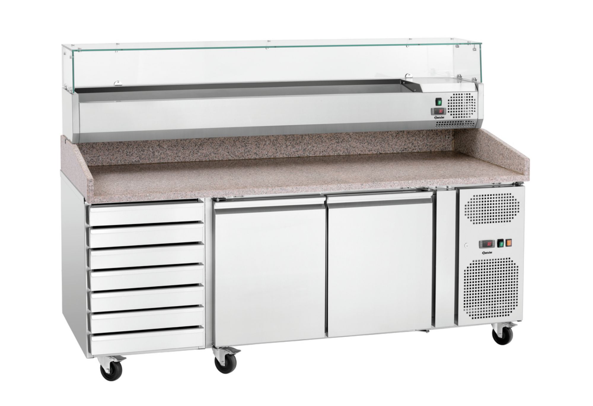 Picture of Bartscher Refrigerated Pizza Counter G-S7T2