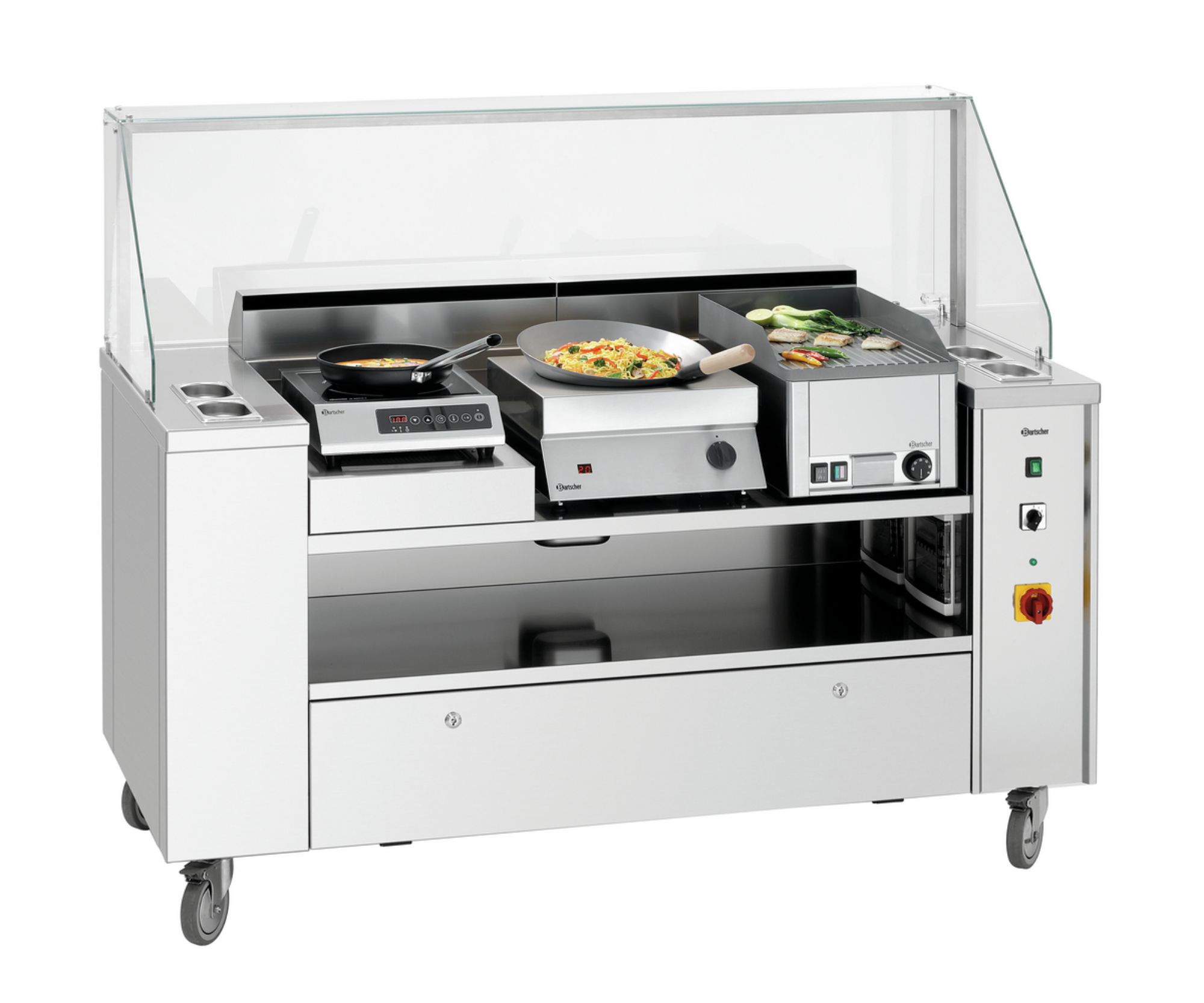 Picture of Bartscher Front cooking station KST3240 Eco