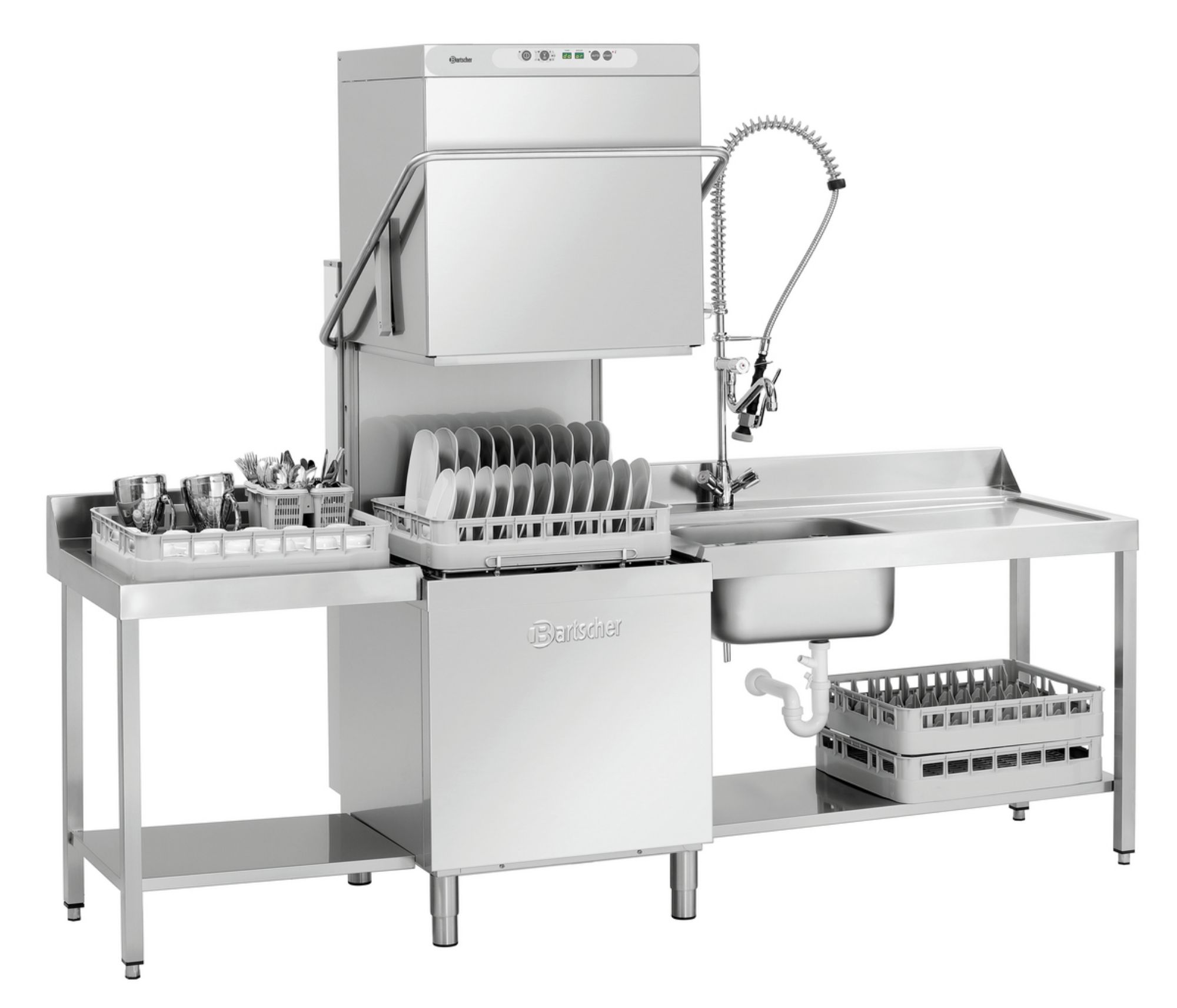 Picture of Bartscher Pass-through dishwasher DS 600 LPR