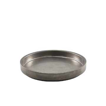 Picture of GenWare Vintage Steel Presentation Plate 20.5cm - Pack of 6