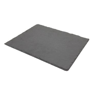 Picture of Genware Natural Slate Platter 32 X 26cm 1/2 GN - Pack of 6