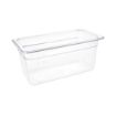 Picture of Vogue Polycarbonate 1/3 Gastronorm Container 150mm Clear