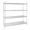 Picture of Vogue 4 Tier Wire Shelving Kit 1830x610mm
