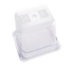 Picture of Vogue Polycarbonate 1/6 Gastronorm Container 150mm Clear