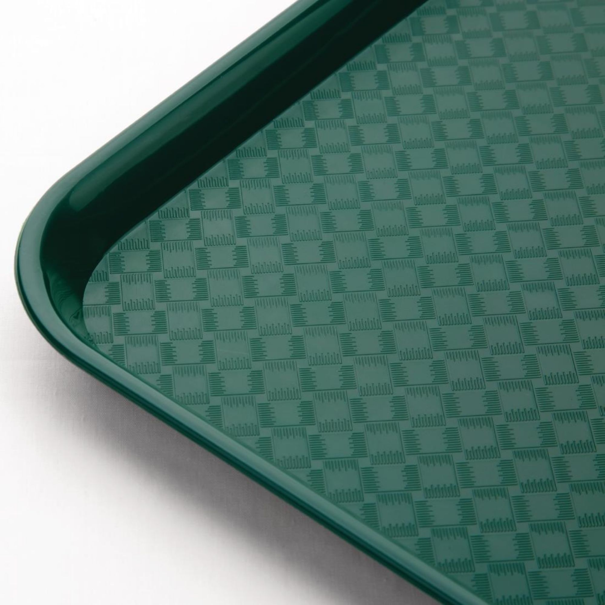 Picture of Olympia Kristallon Medium Polypropylene Fast Food Tray Green 415mm
