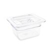 Picture of Vogue Polycarbonate 1/6 Gastronorm Container 100mm Clear