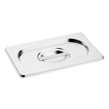 Picture of Vogue Stainless Steel 1/4 Gastronorm Lid