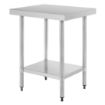 Picture of Vogue Stainless Steel Prep Table 600mm