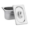 Picture of Vogue Stainless Steel 1/4 Gastronorm Lid