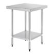 Picture of Vogue Stainless Steel Prep Table 600mm
