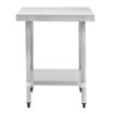 Picture of Vogue Stainless Steel Prep Table 600mm