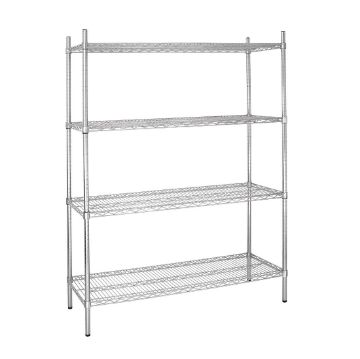 Picture of Vogue 4 Tier Wire Shelving Kit 1525x460mm