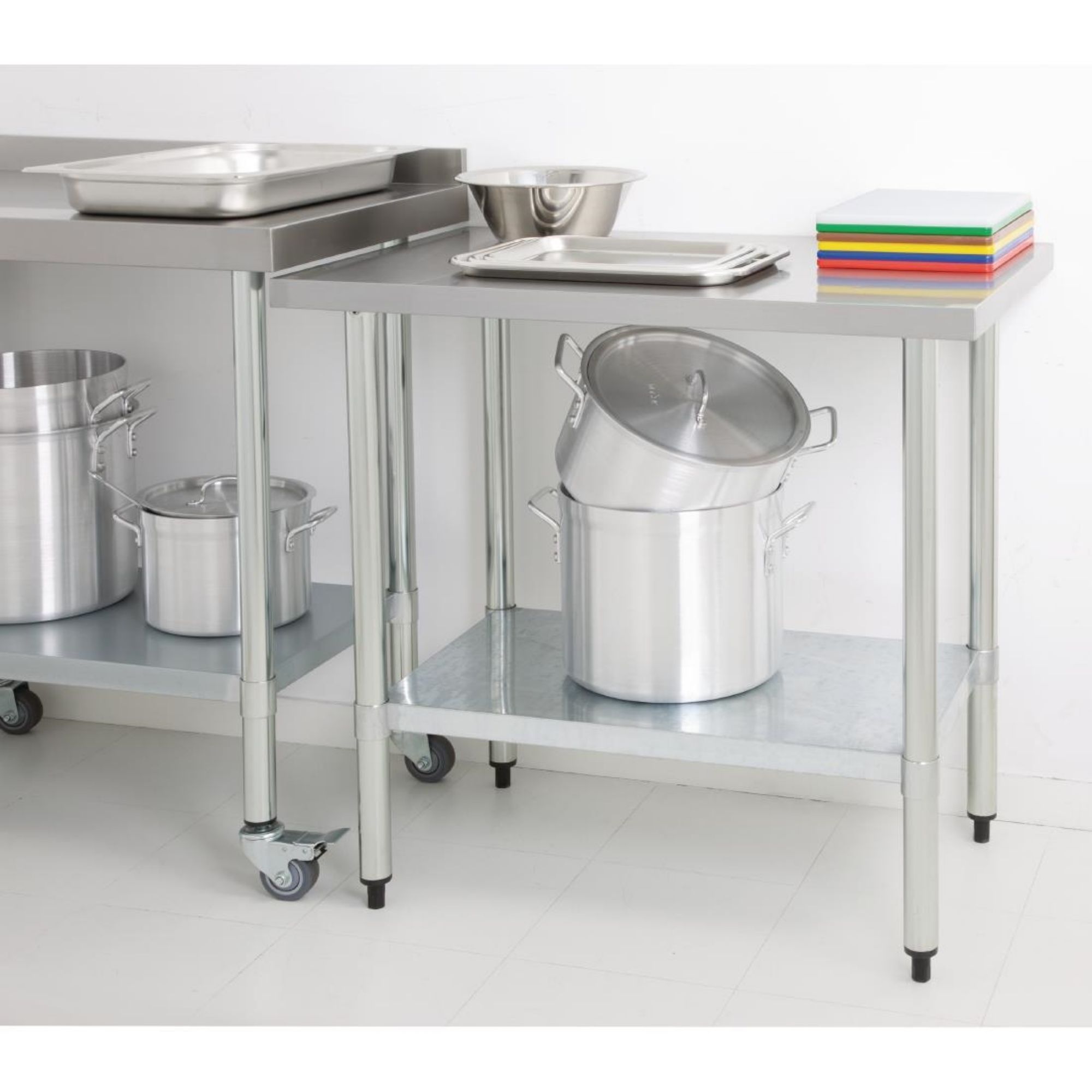 Picture of Vogue Stainless Steel Prep Table 600mm