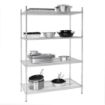 Picture of Vogue 4 Tier Wire Shelving Kit 1220x610mm