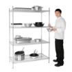 Picture of Vogue 4 Tier Wire Shelving Kit 1220x610mm