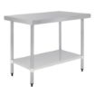 Picture of Vogue Stainless Steel Prep Table 1200mm