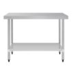 Picture of Vogue Stainless Steel Prep Table 1200mm