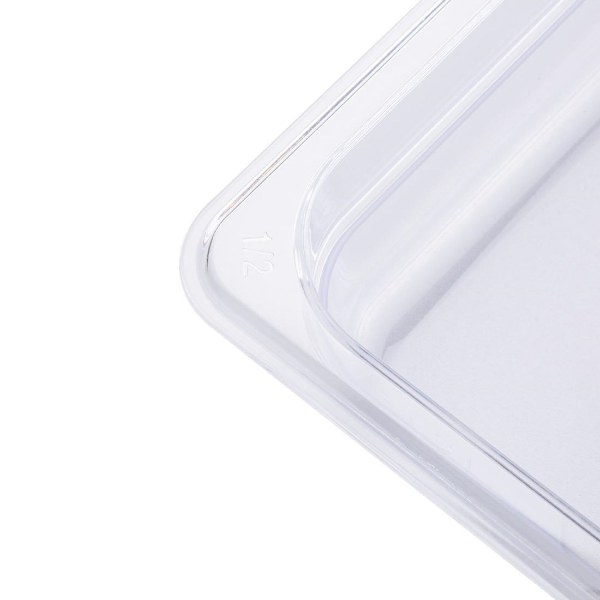 Picture of Vogue Polycarbonate 1/2 Gastronorm Container 100mm Clear