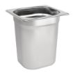 Picture of Vogue Stainless Steel 1/6 Gastronorm Tray 200mm