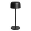 Picture of Olympia Siena Table Lamp Round Dome Black 300mm