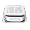 Picture of Vogue Stainless Steel Perforated 1/2 Gastronorm Tray 100mm