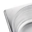 Picture of Vogue Stainless Steel 2/1 Gastronorm Tray 65mm