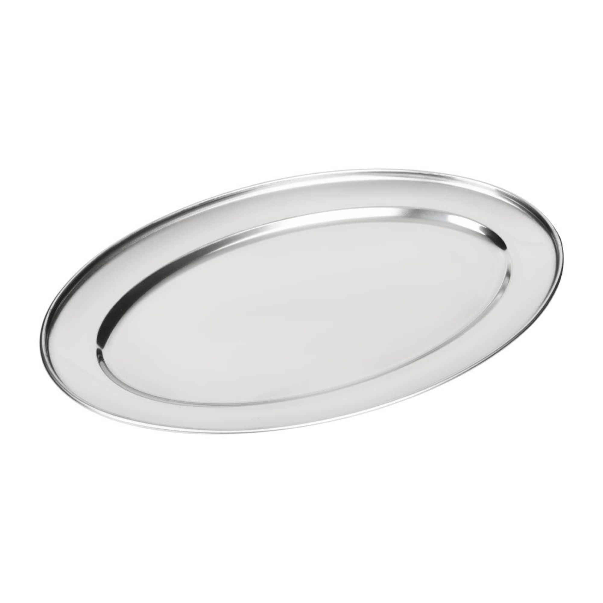 Picture of Olympia Stainless Steel Oval Serving Tray 250mm