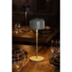 Picture of Olympia Siena Table Lamp Round Dome Sage 300mm
