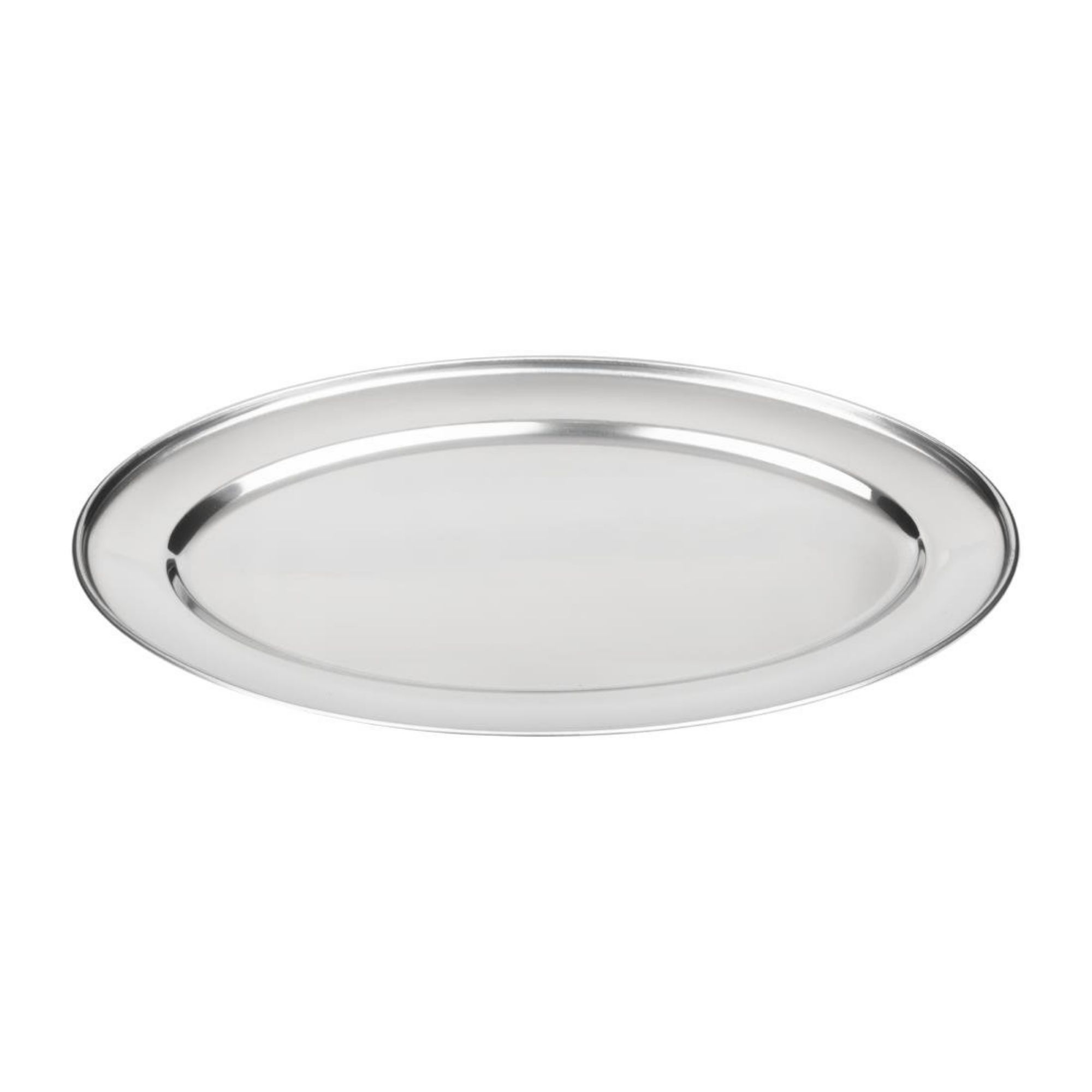 Picture of Olympia Stainless Steel Oval Serving Tray 220mm