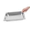 Picture of Matfer Bourgeat Stainless Steel 1/1 Gastronorm Tray 40mm
