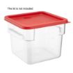 Picture of Hygiplas Polycarbonate Square Storage Container 5.5Ltr